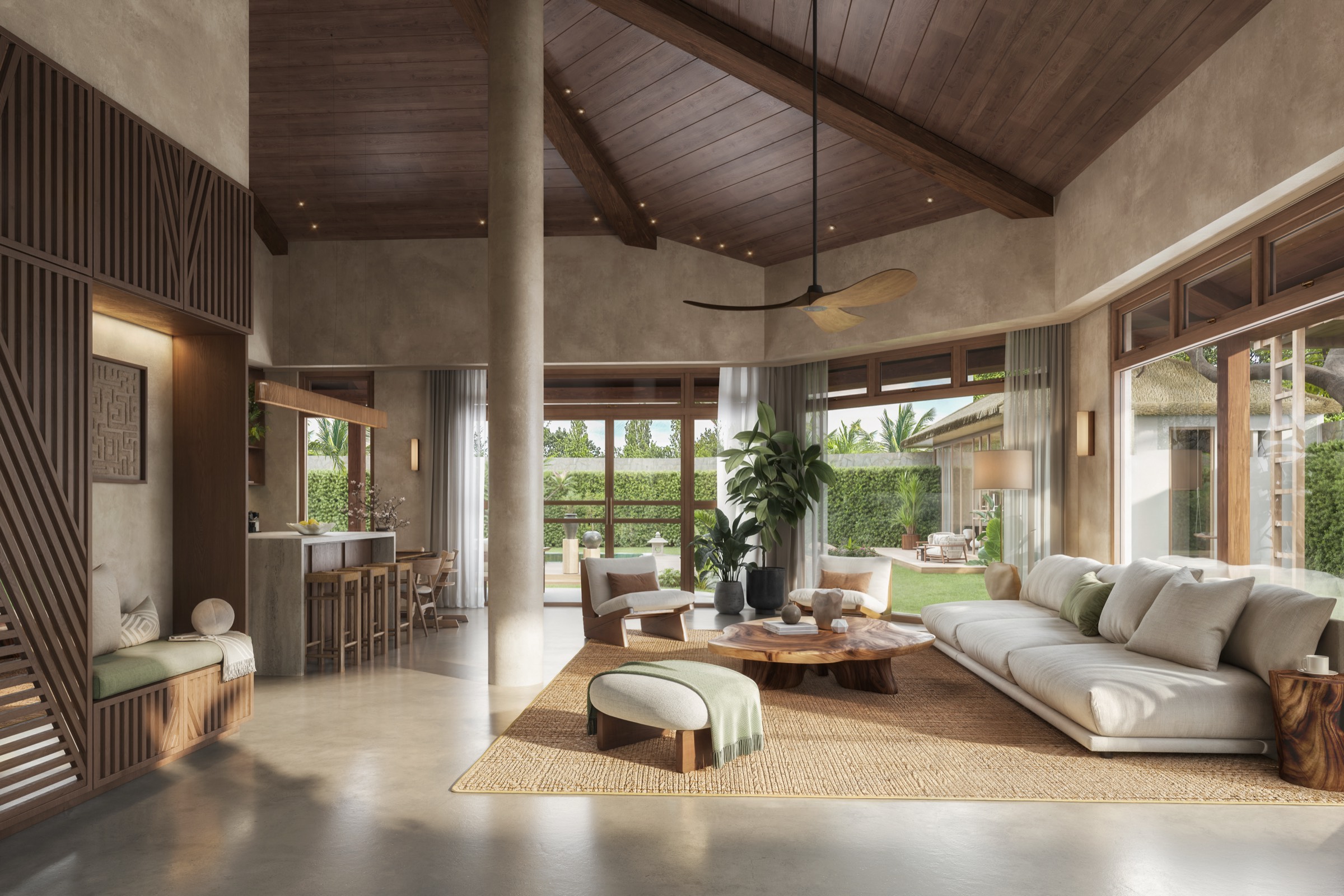 Interior — Living Room Entrance View