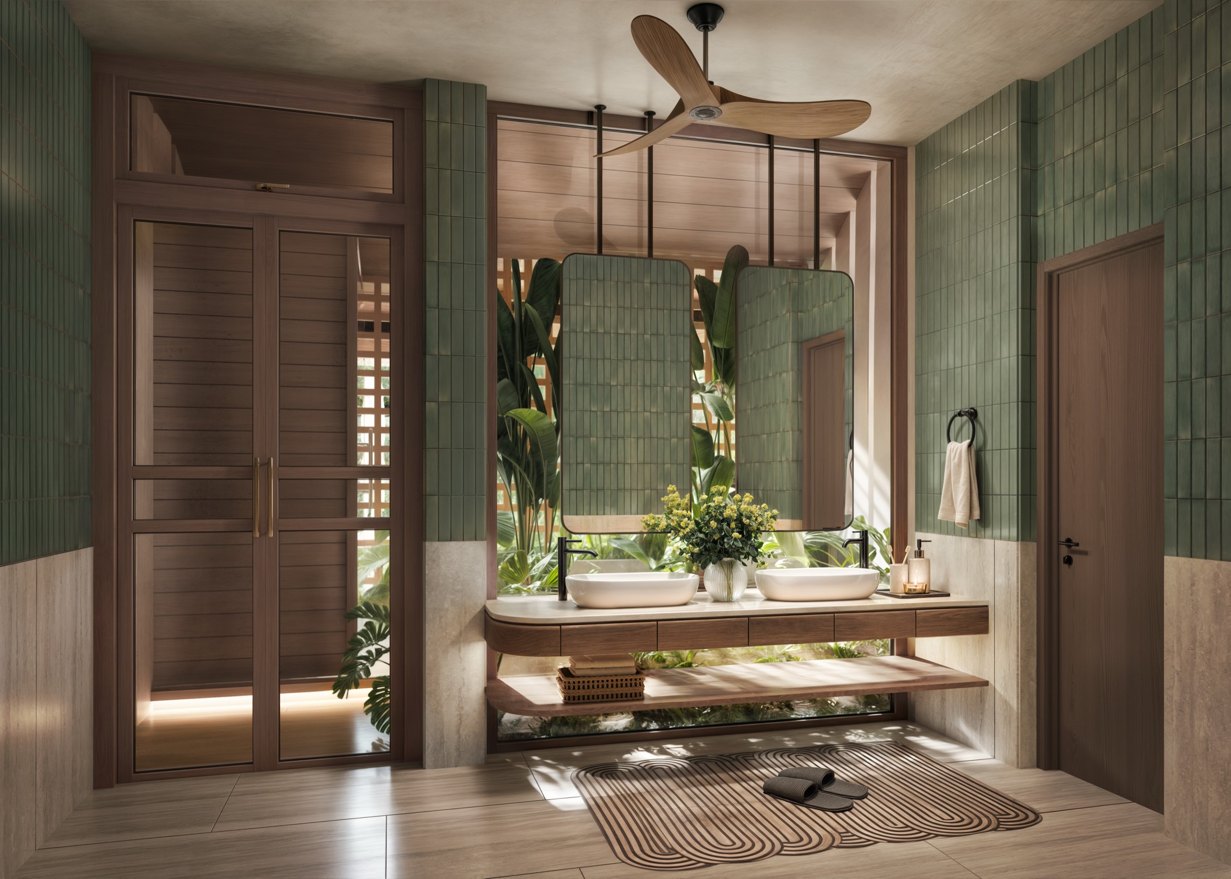 Interior — Master Bathroom